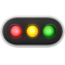 Horizontal Traffic Light emoji on Apple